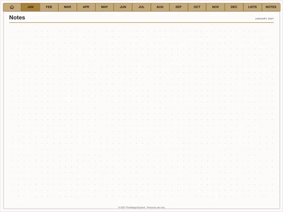 Home Print Pack: Printable planner inserts for home printers