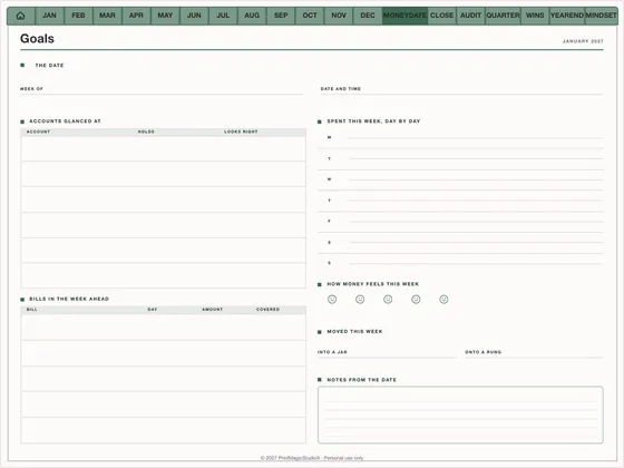 Money Map Reviews: Budget planner template for GoodNotes and iPad