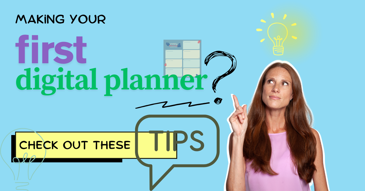 Digital Planner tips