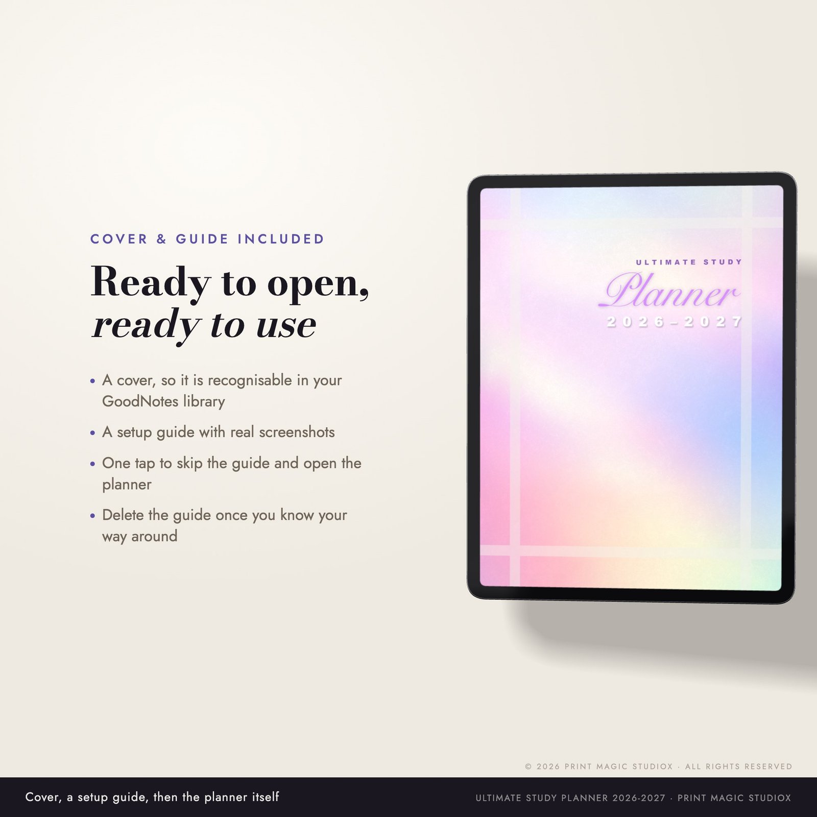 The Ultimate Study Planner 2026/27 (Portrait) - Image 3