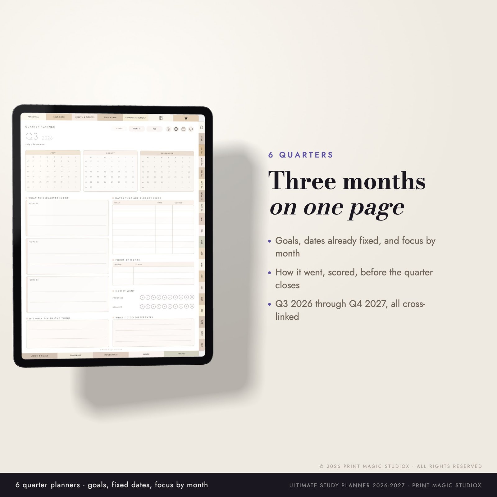 The Ultimate Study Planner 2026/27 (Portrait) - Image 8