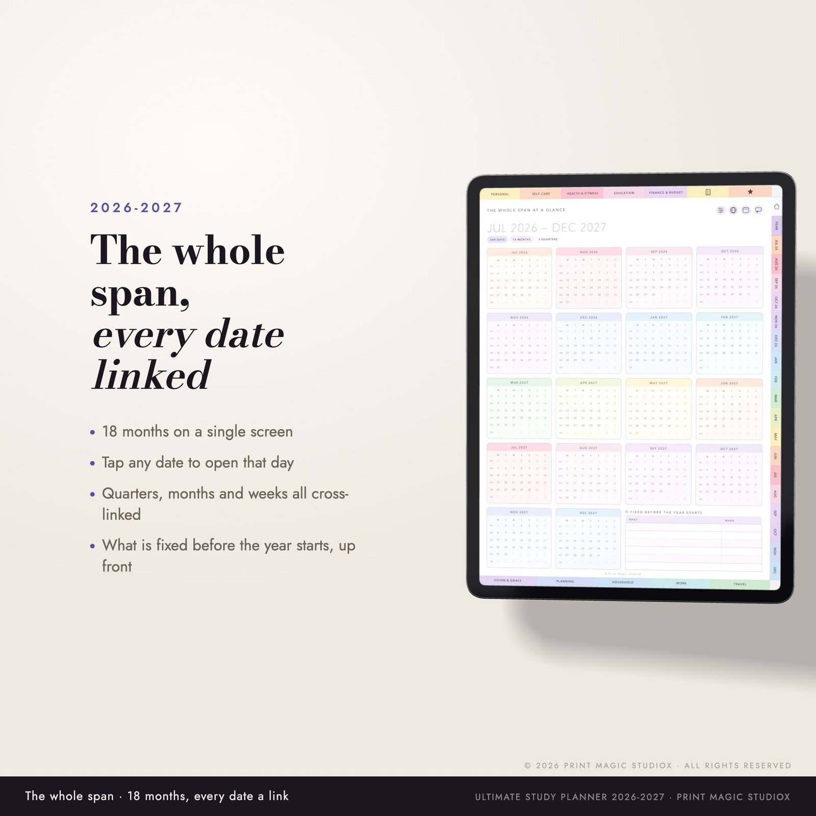 The Ultimate Study Planner 2026/27 (Portrait) - Image 9