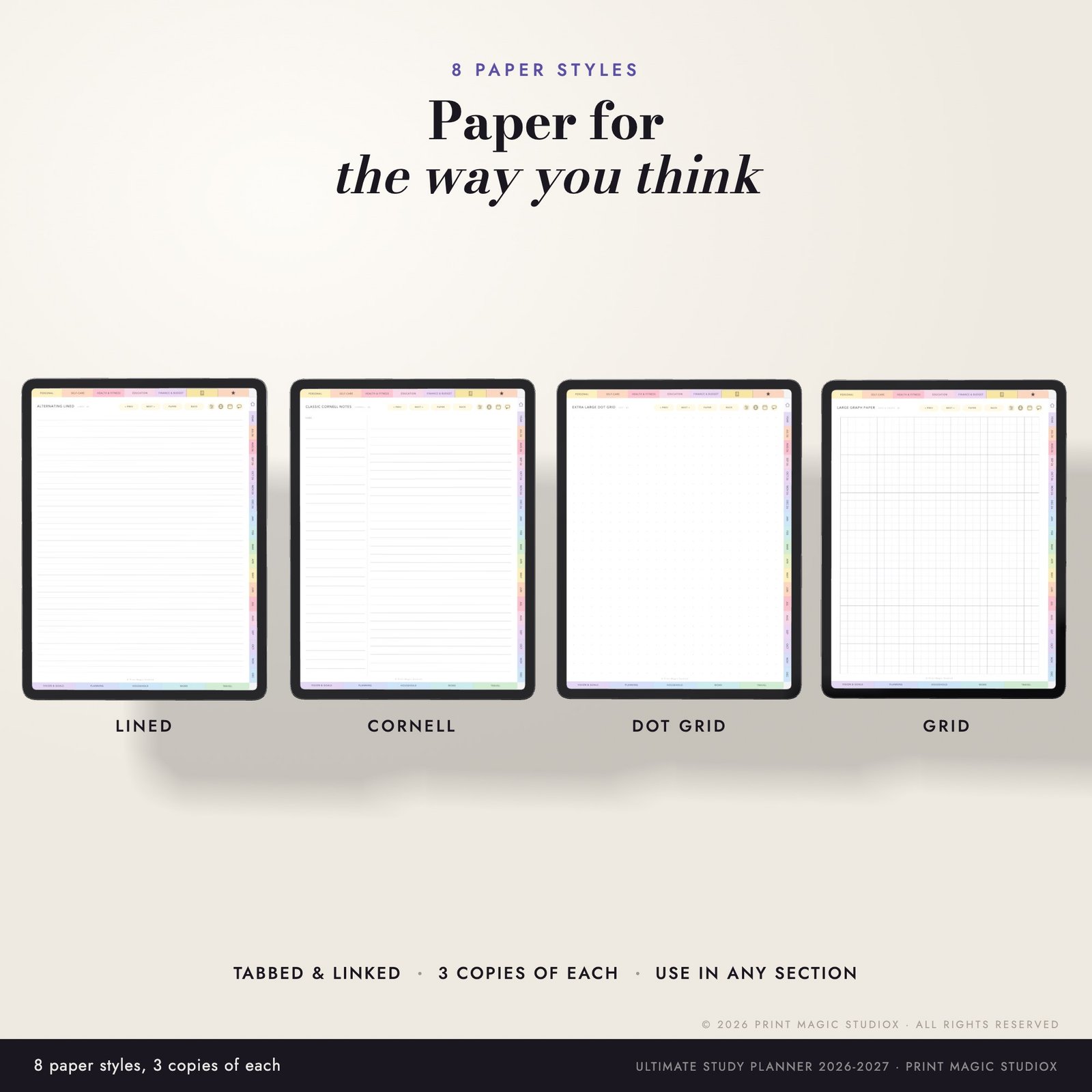 The Ultimate Study Planner 2026/27 (Portrait) - Image 16