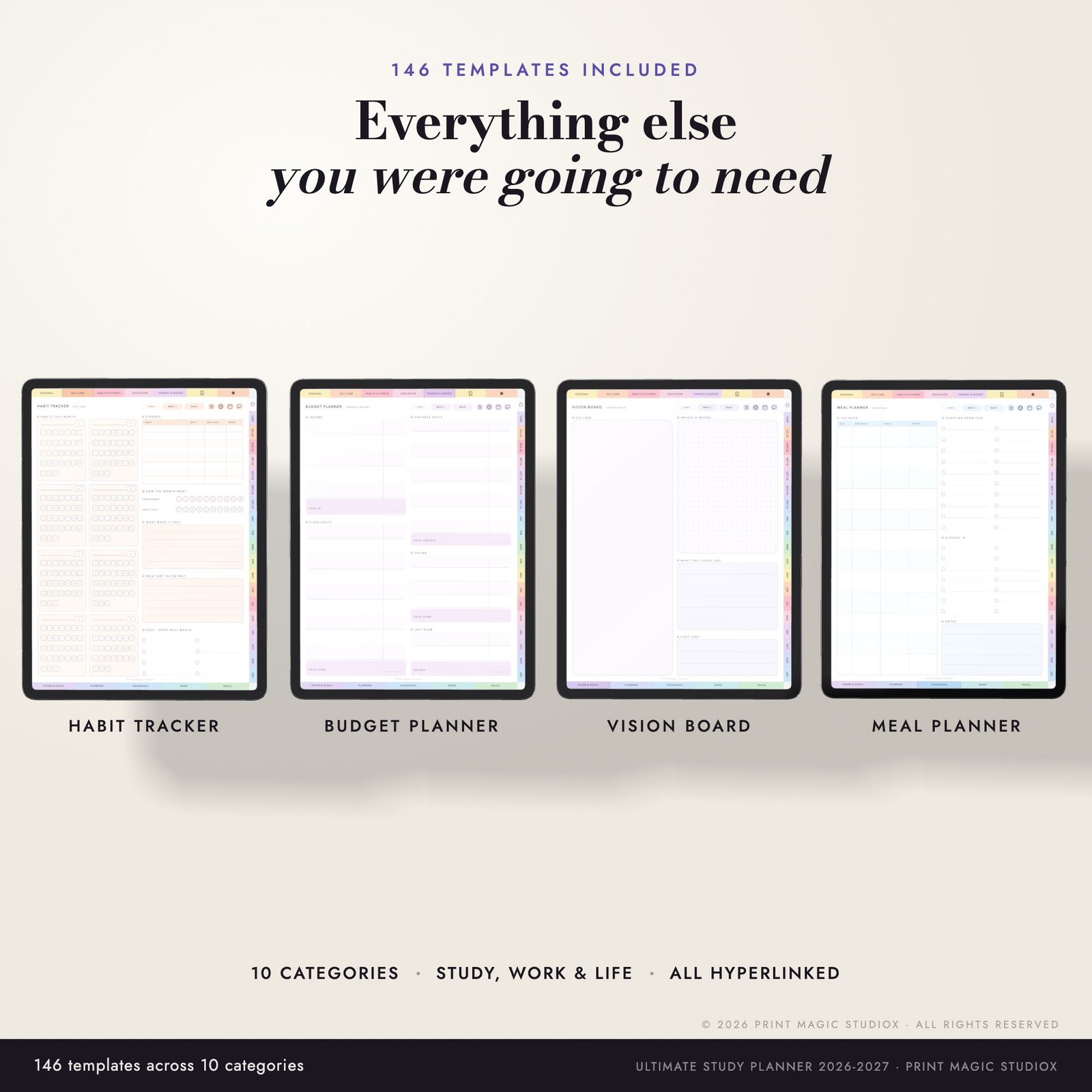 The Ultimate Study Planner 2026/27 (Portrait) - Image 19