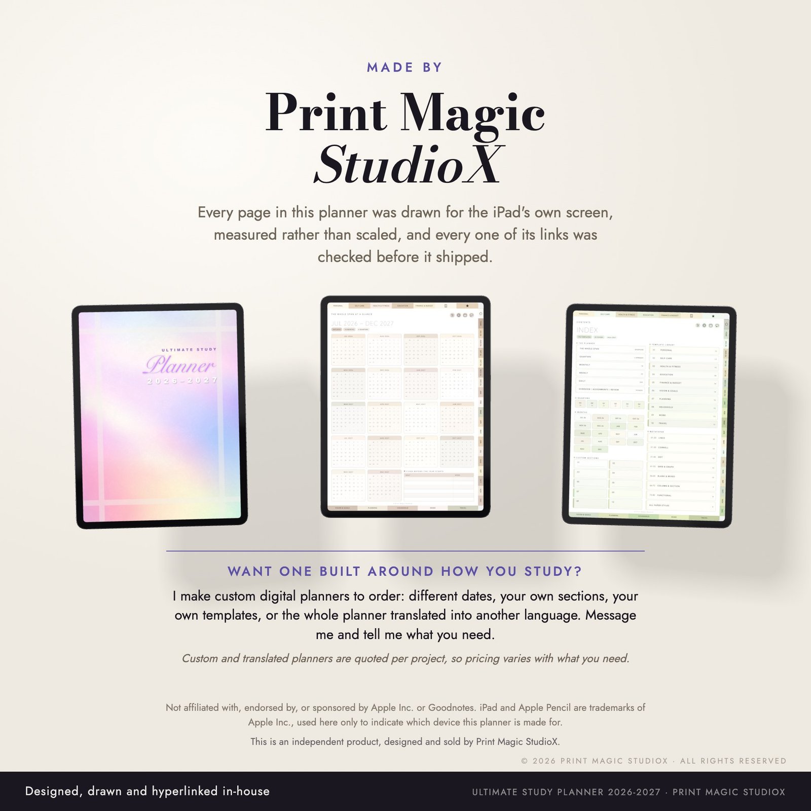 The Ultimate Study Planner 2026/27 (Portrait) - Image 20